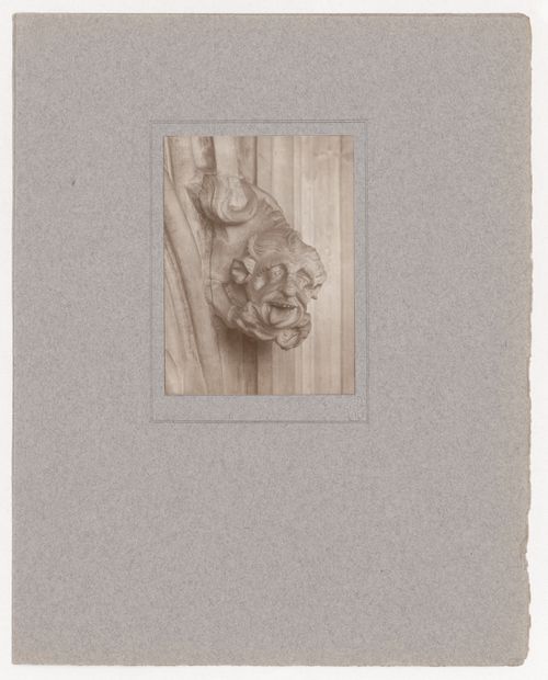 Plate from portfolio ''York Minster Chapter House''
