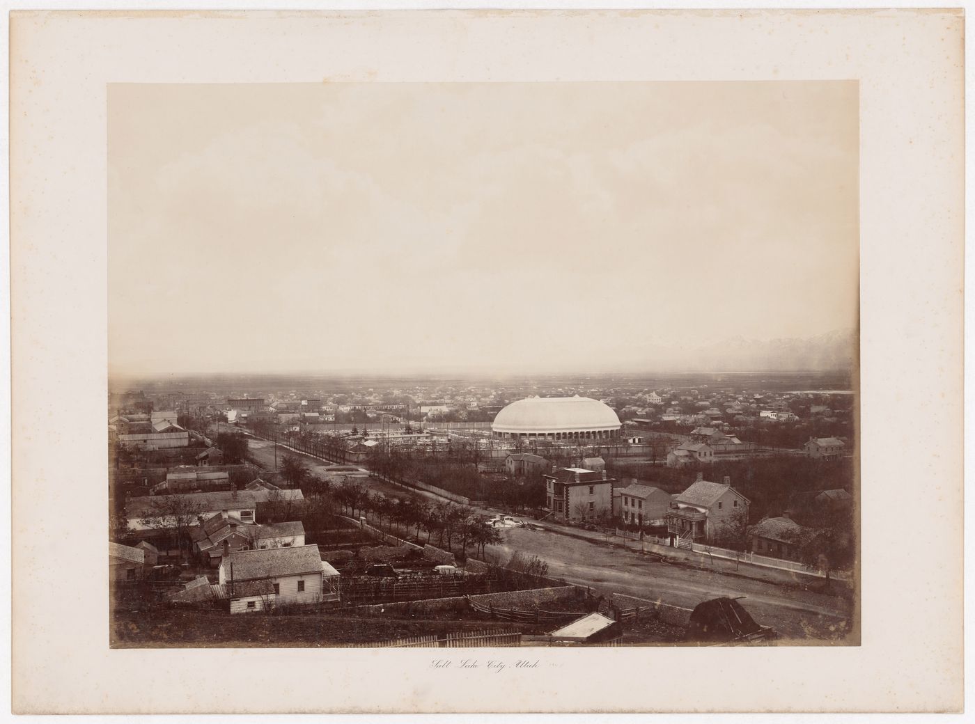 View of Salt Lake City, Utah
