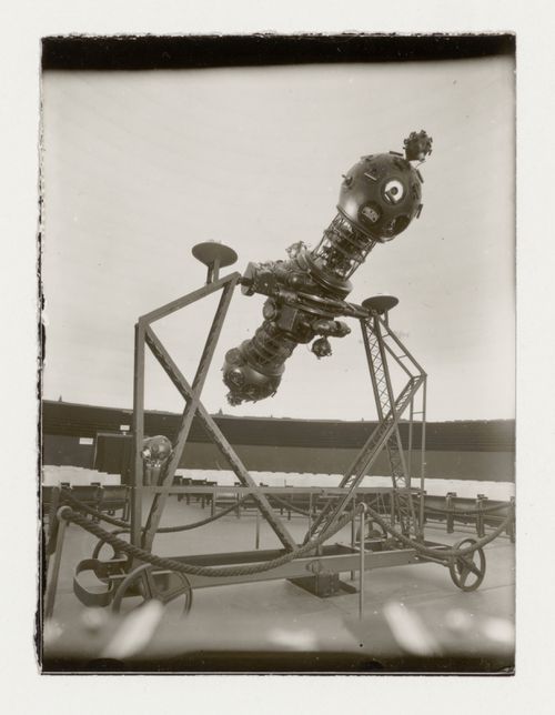 Interior view of the Stockholm Exhibition of 1930 showing an industrial design, Stockholm