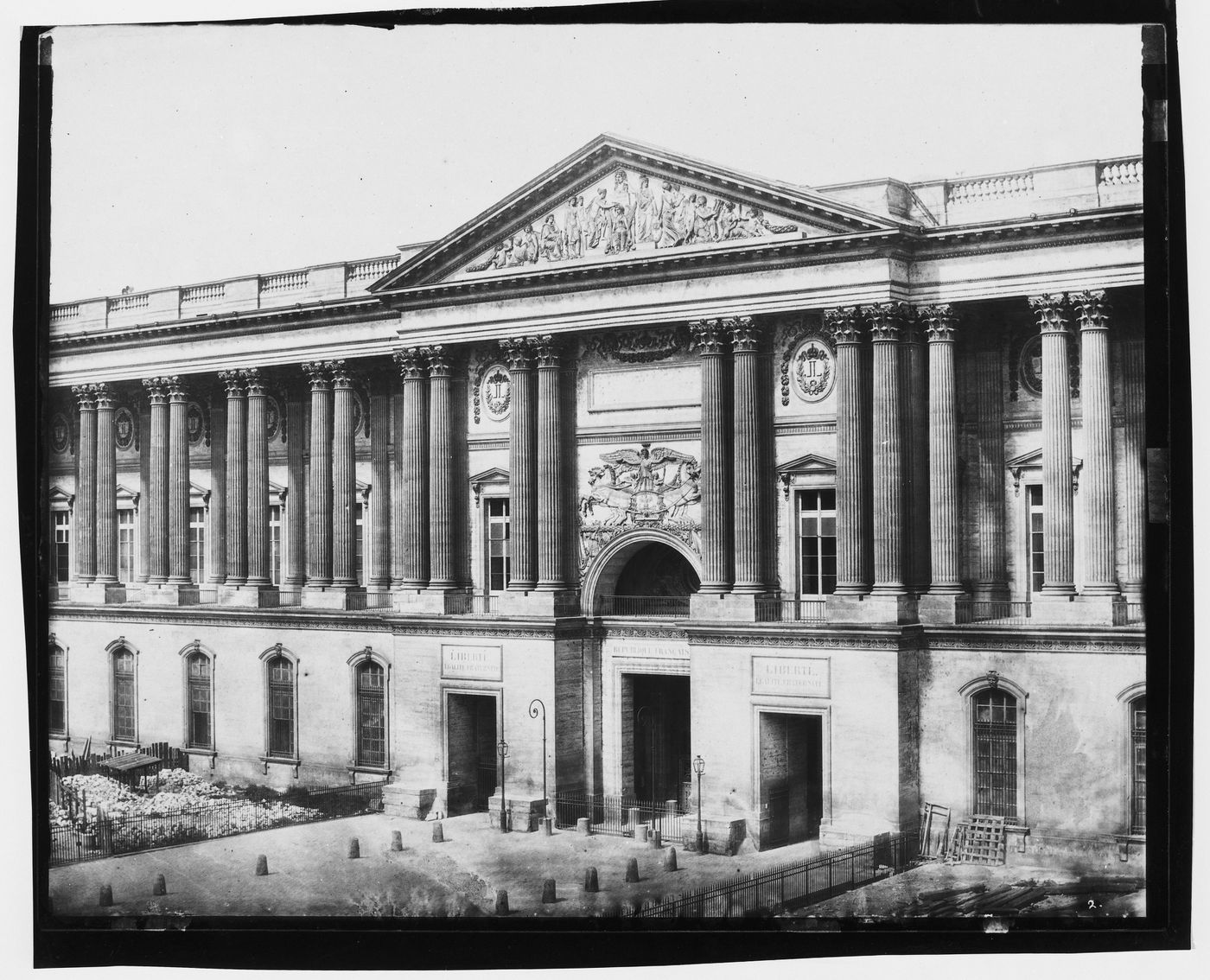 View of the Louvre, Paris