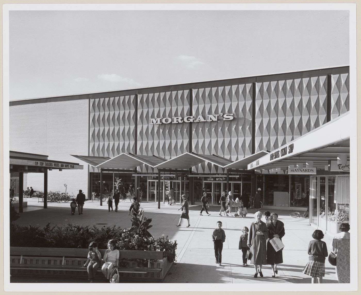 Exterior of Morgan's department store at Cloverdale Mall, Toronto, Ontario, Canada