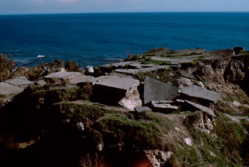 Los Angeles Freeway destroyed by earthquake, California