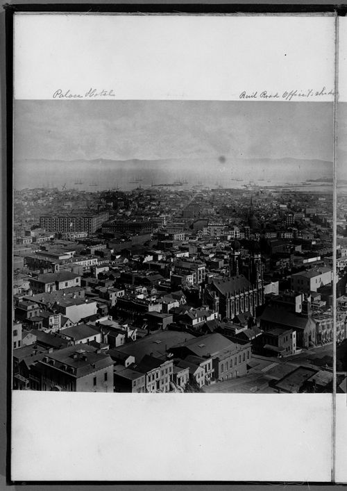 Plate from album ''Panorama of San Francisco from California Street Hill''