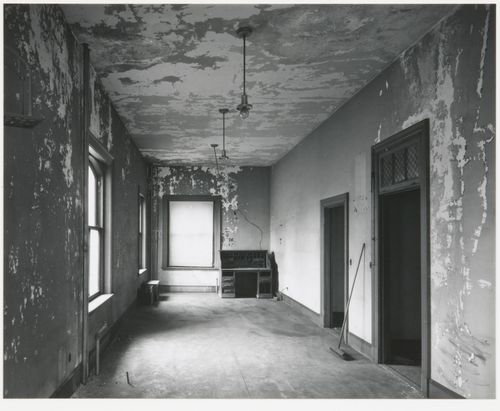 View of budget department, attic, first level, Old City Hall, Boston, Massachusetts, United States