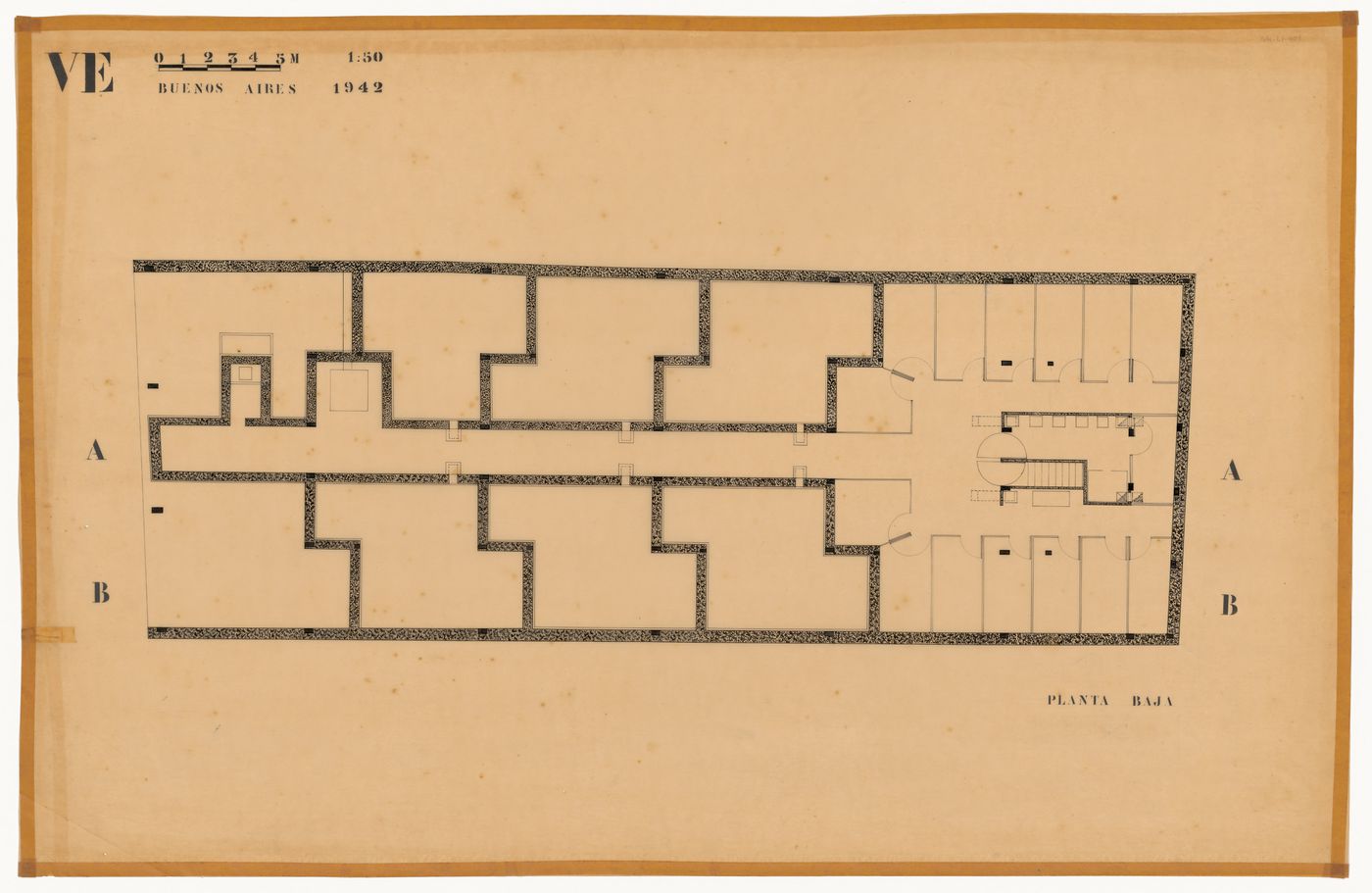 Floor plan for Viviendas en el espacio, Buenos Aires, Argentina