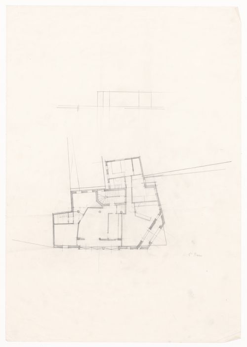 Floor plan for Casa sul Lungomare, Otranto, Italy