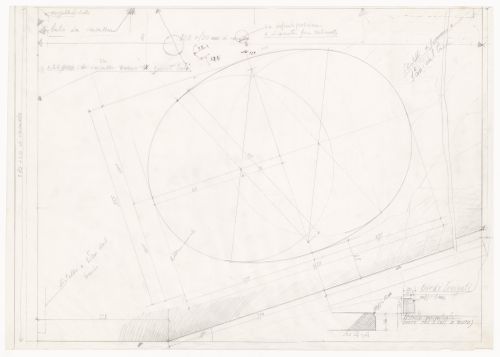Plan for Casa Frea, Milan, Italy