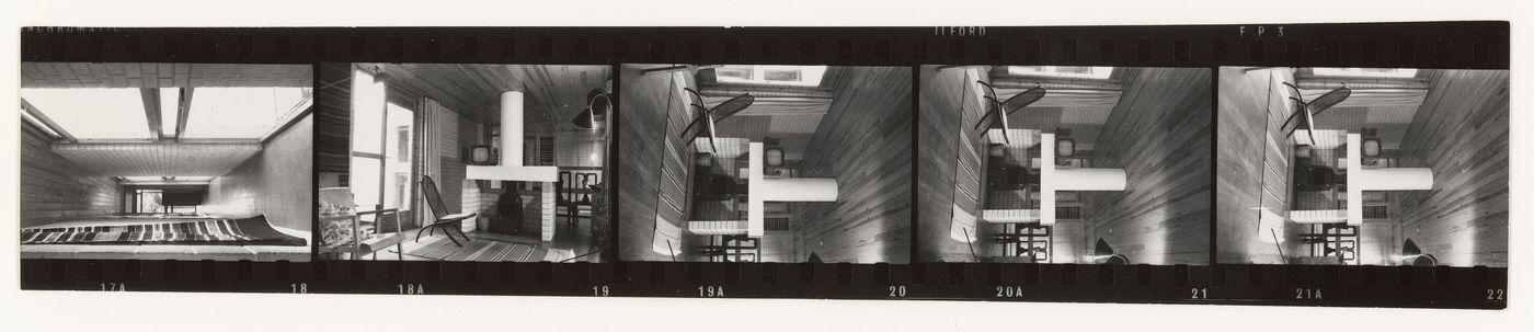 Views of living room and hallway, House near Cowes, Isle of Wight, England