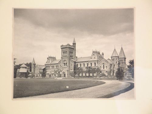 University College [?] and University of Toronto, Toronto, Ontario