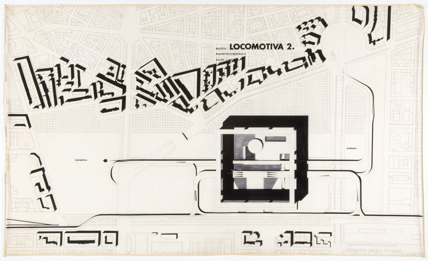 Centro direzionale di Torino, Turin, Italy: overall plan