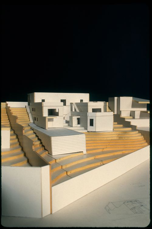 View of model for Casa Pinto Sousa, Oeiras, Portugal