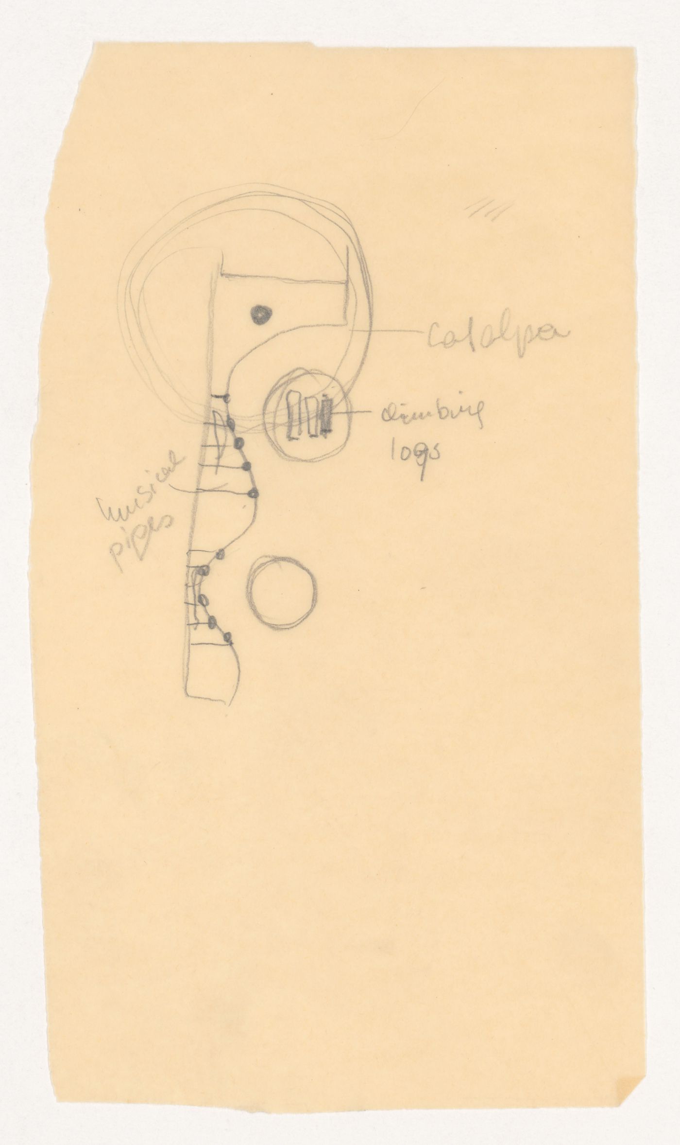 Sketch plan for Earl's Court Children's Home, St. Clair Gardens, Vancouver, British Columbia