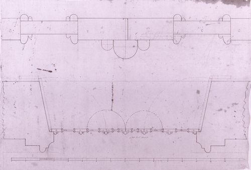 Plans for the principal entrance for Notre-Dame de Montréal
