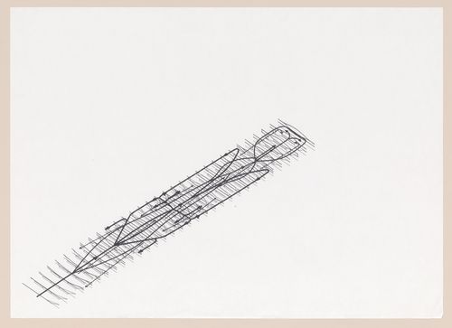 Sketch for Yokohama International Ferry Port Terminal