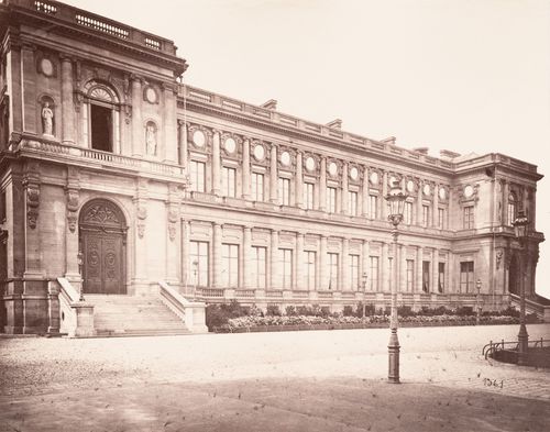Plate from album ''Buildings, parks and streets of Paris, Versailles and environs, France''