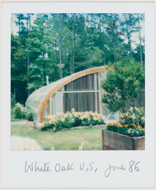 Front view of a greenhouse at White Oak in the United States