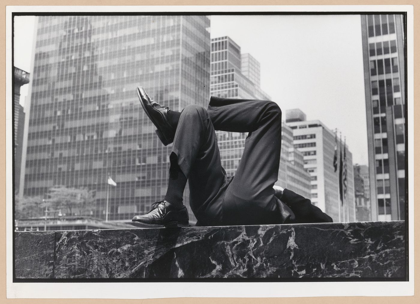 Man, Seagram Plaza, New York, 1963