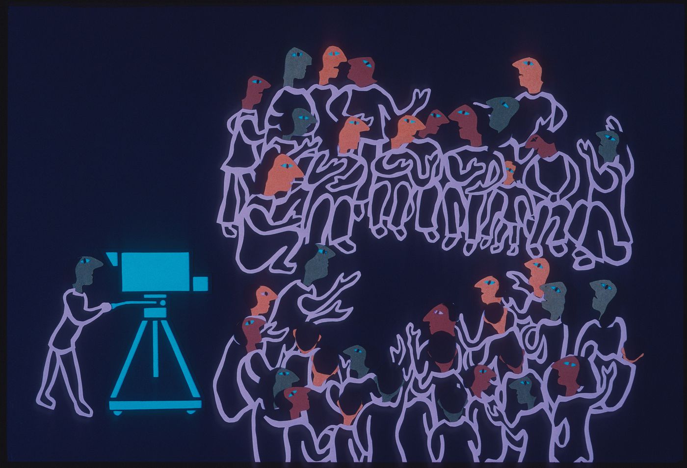 Slide for the project of "Multivisions" slides shows presentations about Chandigarh