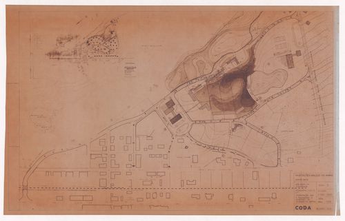 Site plan for CODA (Casa Rui Feijó), Moledo do Minho, Caminha, Portugal