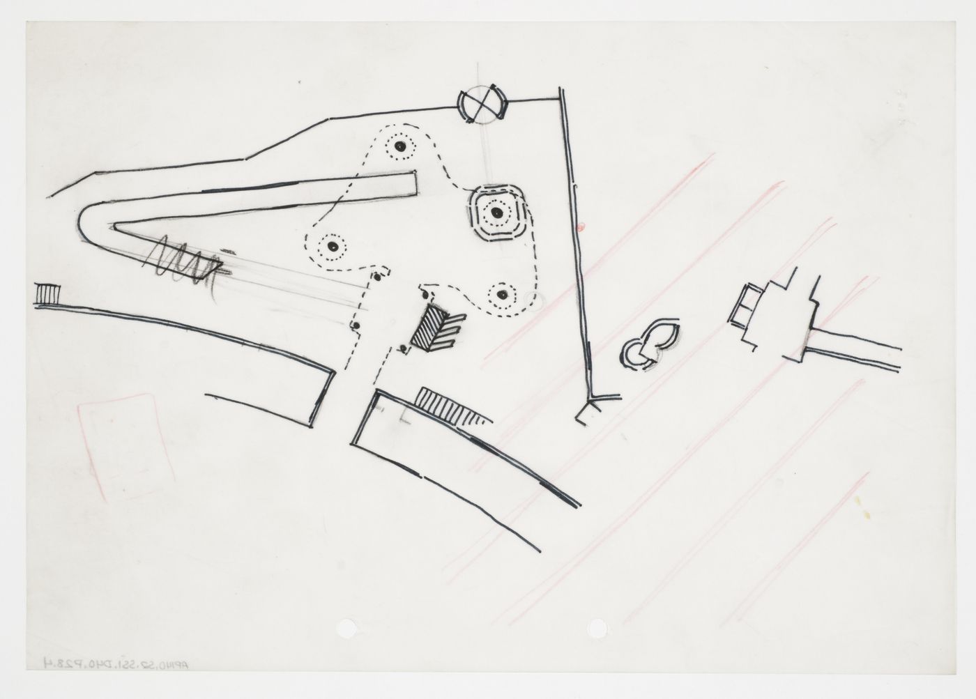 British Olivetti Headquarters, Milton Keynes, England: plan