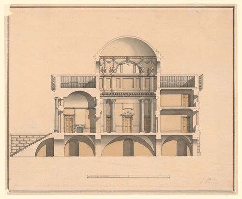 Interior section for a country villa