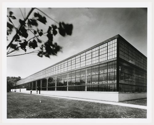 View of the principal façade of the Manufacturing Building, General Motors Corporation Argonaut Realty division Diesel Engine Assembly Plant, Redford, Michigan