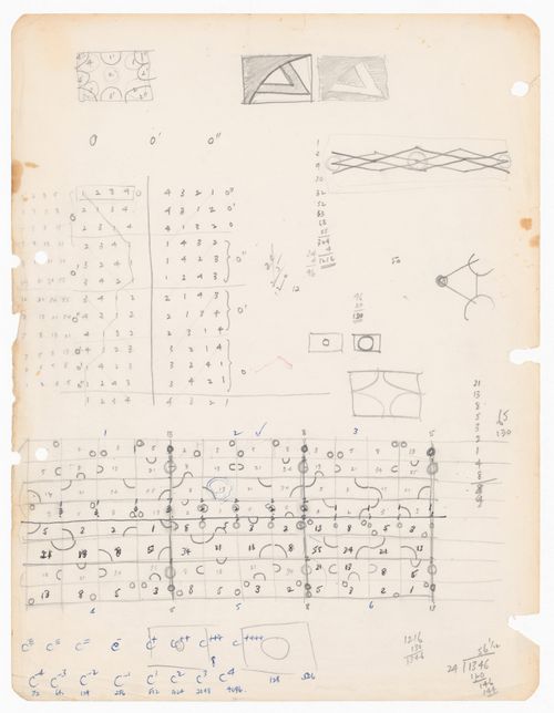 Drawings for research for documentary The Key