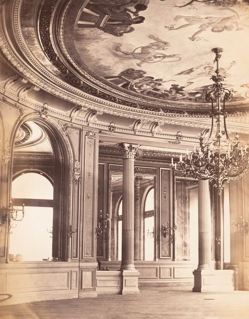 Plate from album ''Buildings, parks and streets of Paris, Versailles and environs, France''