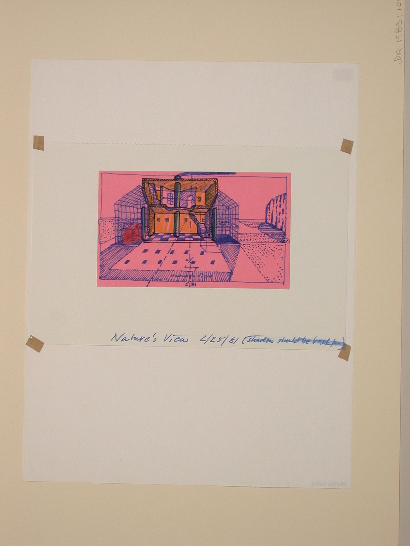 The Nofamily House - Perspective'Nature's View'