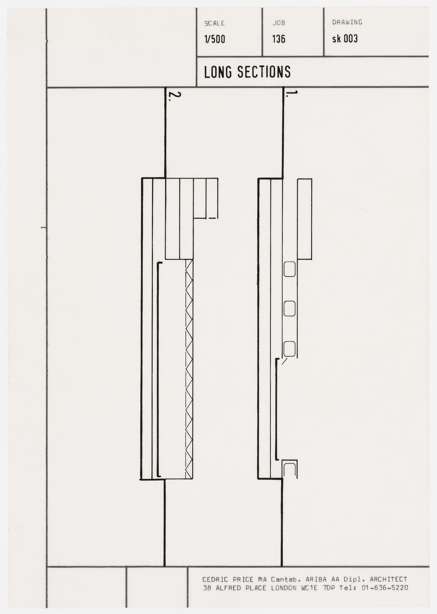 Long Acre Amalgam: long sections