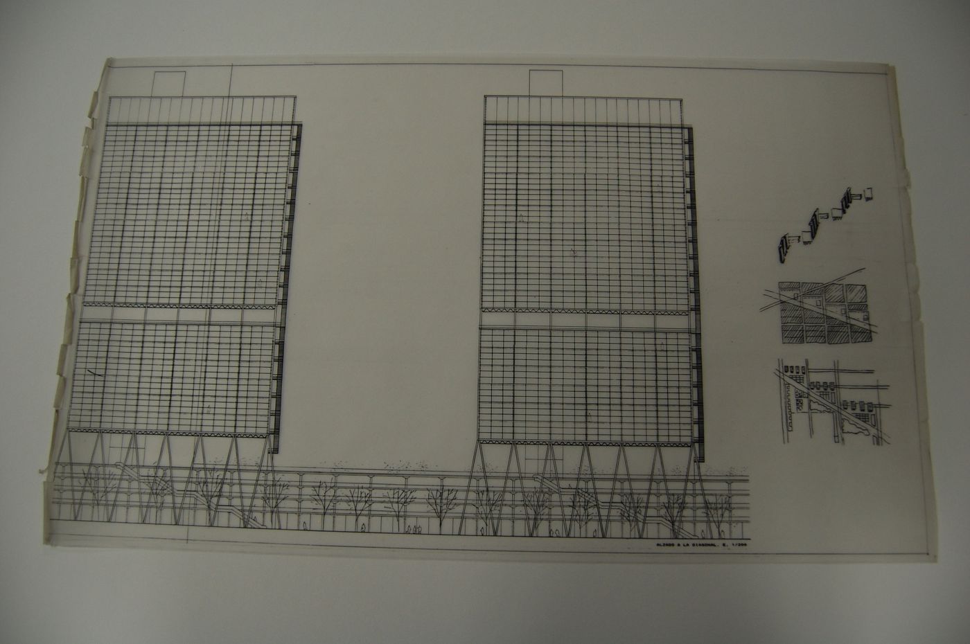 Elevation, Vivienda y ciudad, avenida Diagonal, Barcelona, Spain