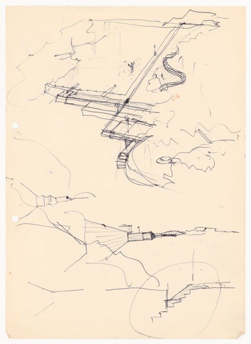 Sketch for Piscina de Marés, Leça da Palmeira