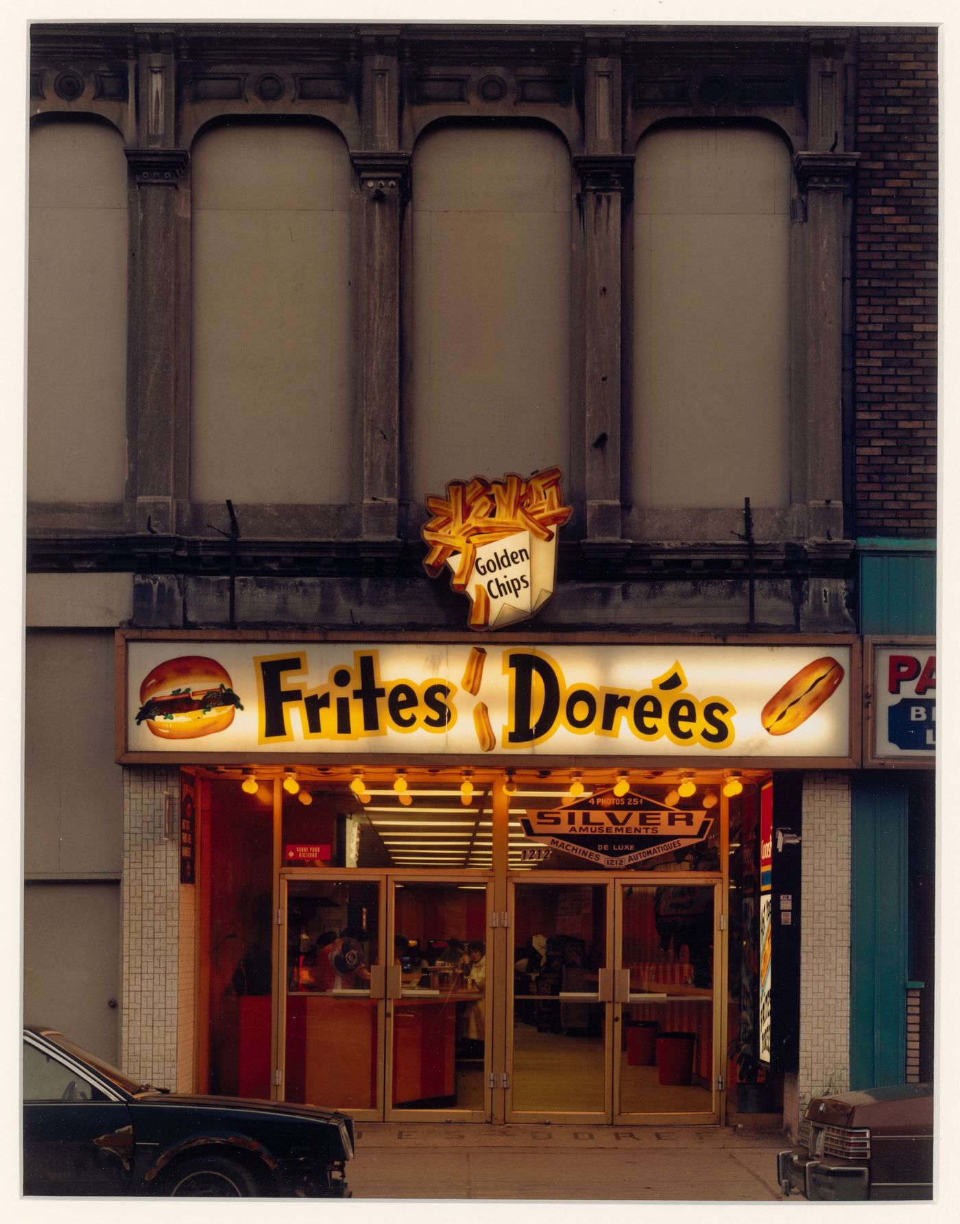 Illuminated Sign Series, Frites Doree