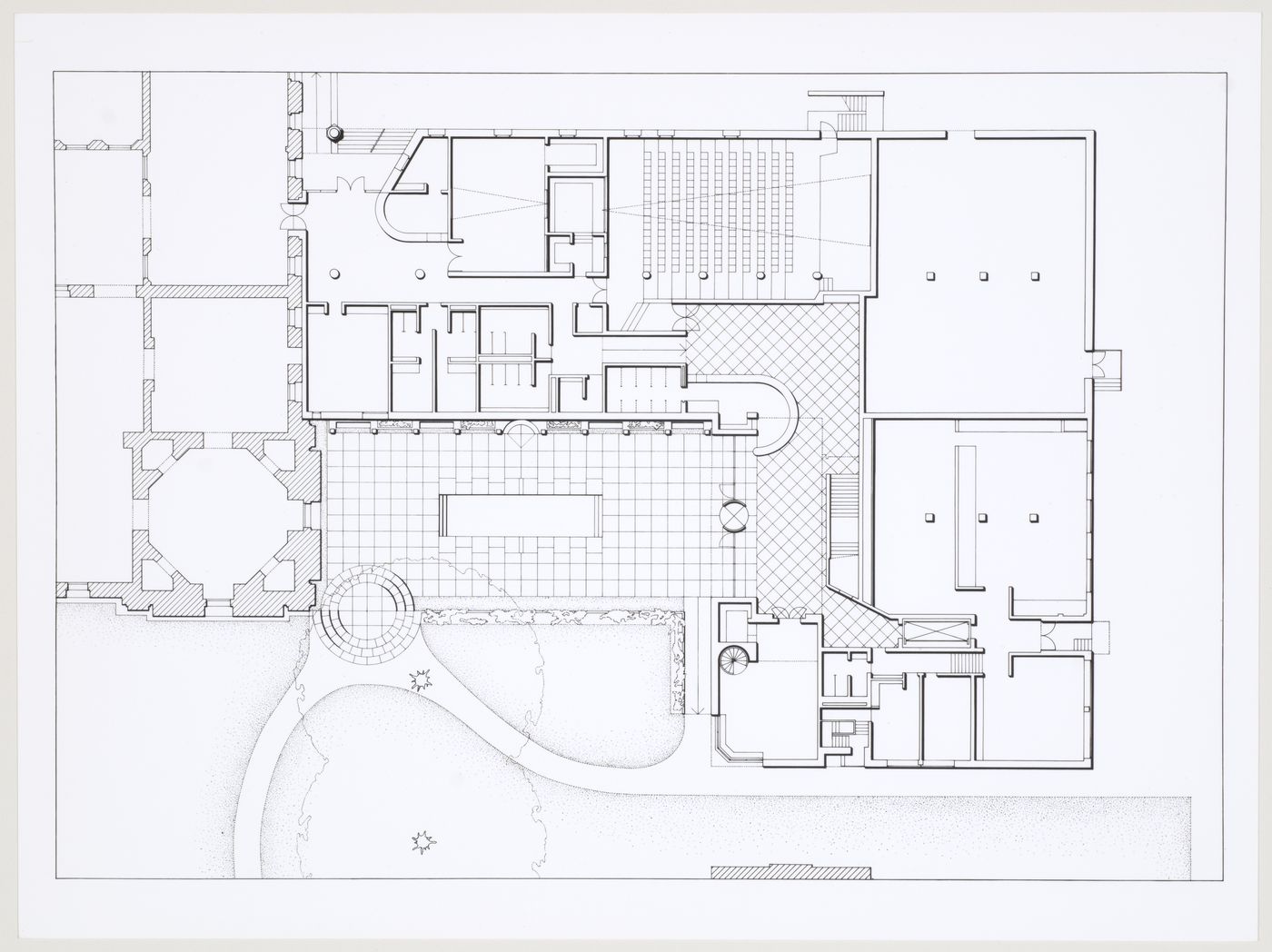 Clore Gallery, London, England: view of plan