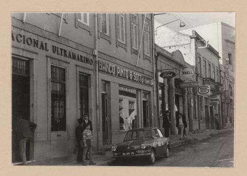 View of project site and surroundings for Banco Pinto & Sotto Mayor, Régua, Portugal