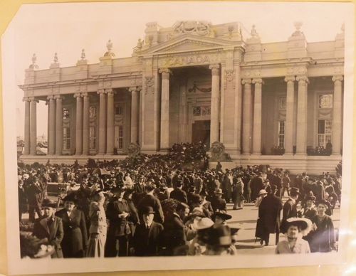 Front view of the Canadian Palace, Panama-California Exposition, San Francisco?, California