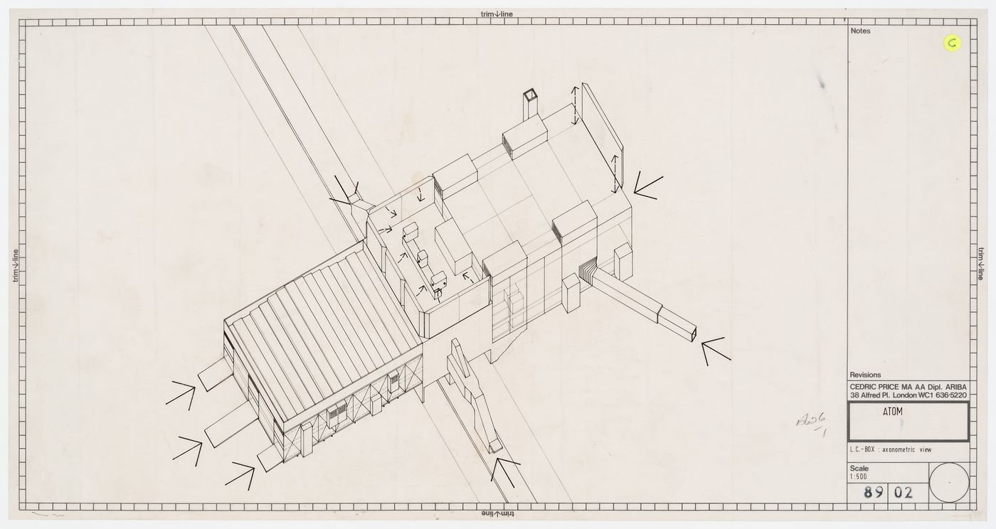 L.C. (Life Conditioner) Box: Axonometric View (from Atom project records)