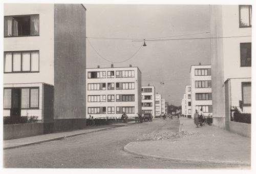 Study of a housing project for a documentary film with the working title 'Frankfurter Siedlungen' [Frankfurt Housing Complexes], Frankfurt am Main, Germany