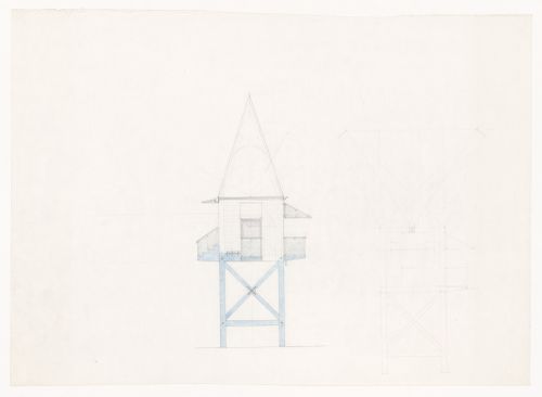 Elevations for House for a Poet