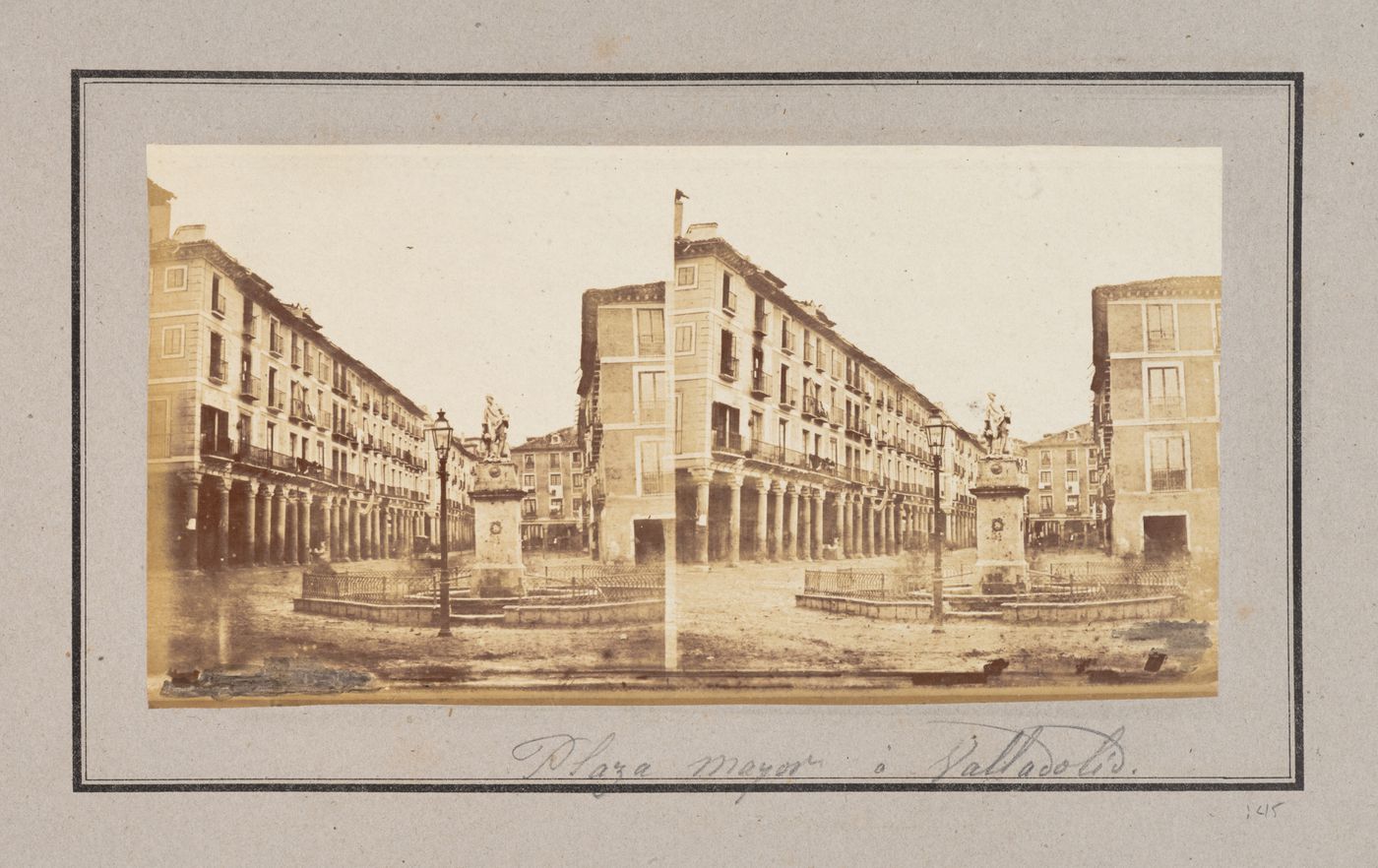 Plaza mayor a Valladolid