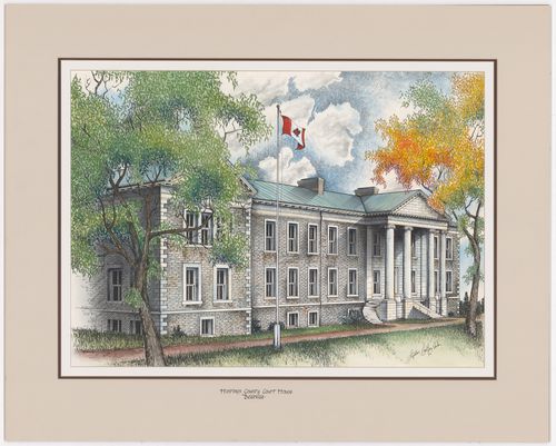 Hastings County Court House, Belleville, from Court Houses in Ontario