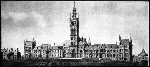 Plate from album ''University of Glasgow, Old and New''