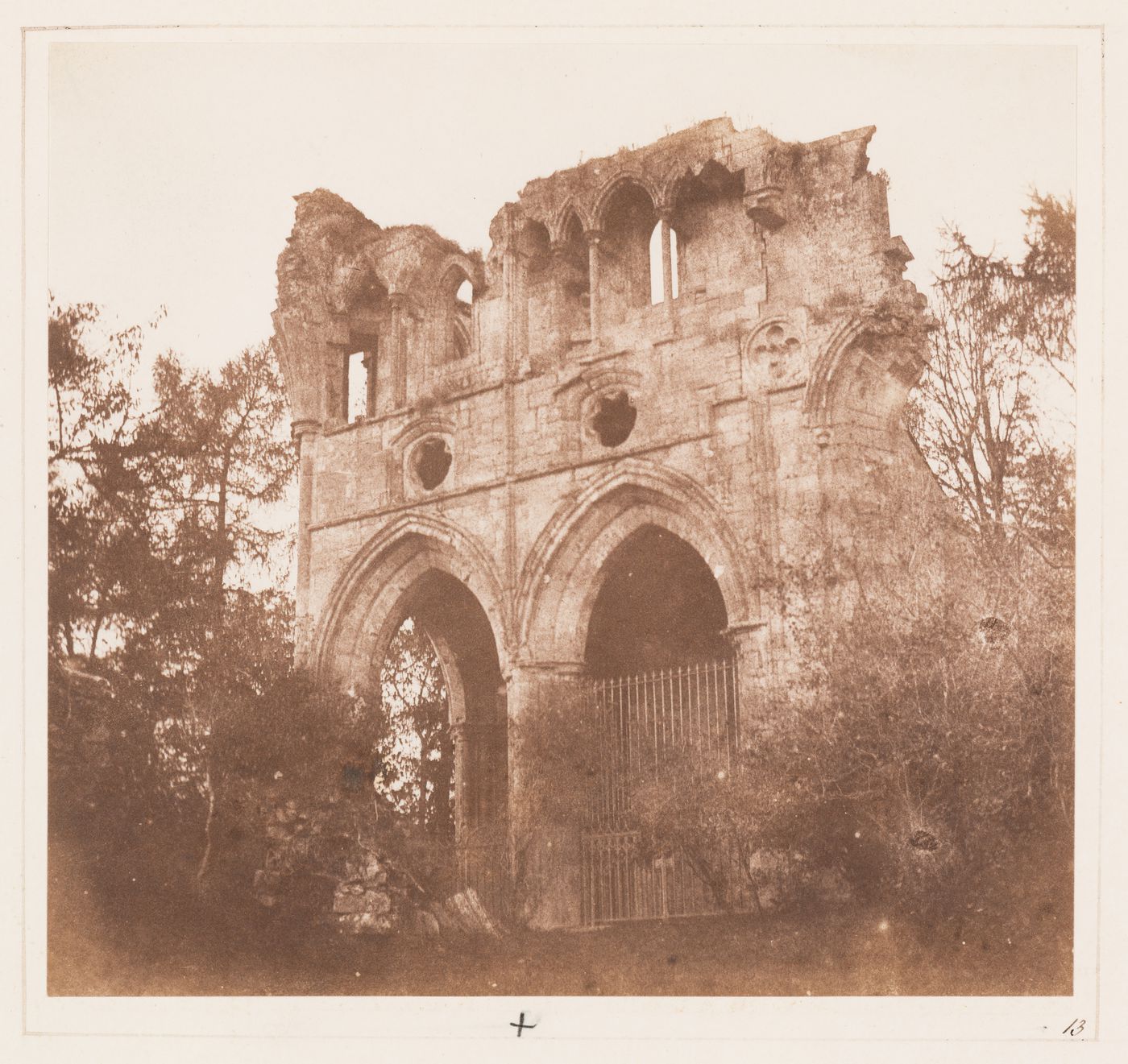 The Tomb of Sir W. Scott, in Dryburgh Abbey, Scotland