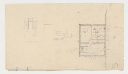 Plan d'un toit en dalles de béton armé, Imprimerie Nationale du Canada, Hull, Québec, Canada