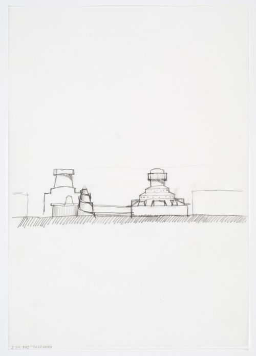 Bibliothèque de France, Paris, France: elevation