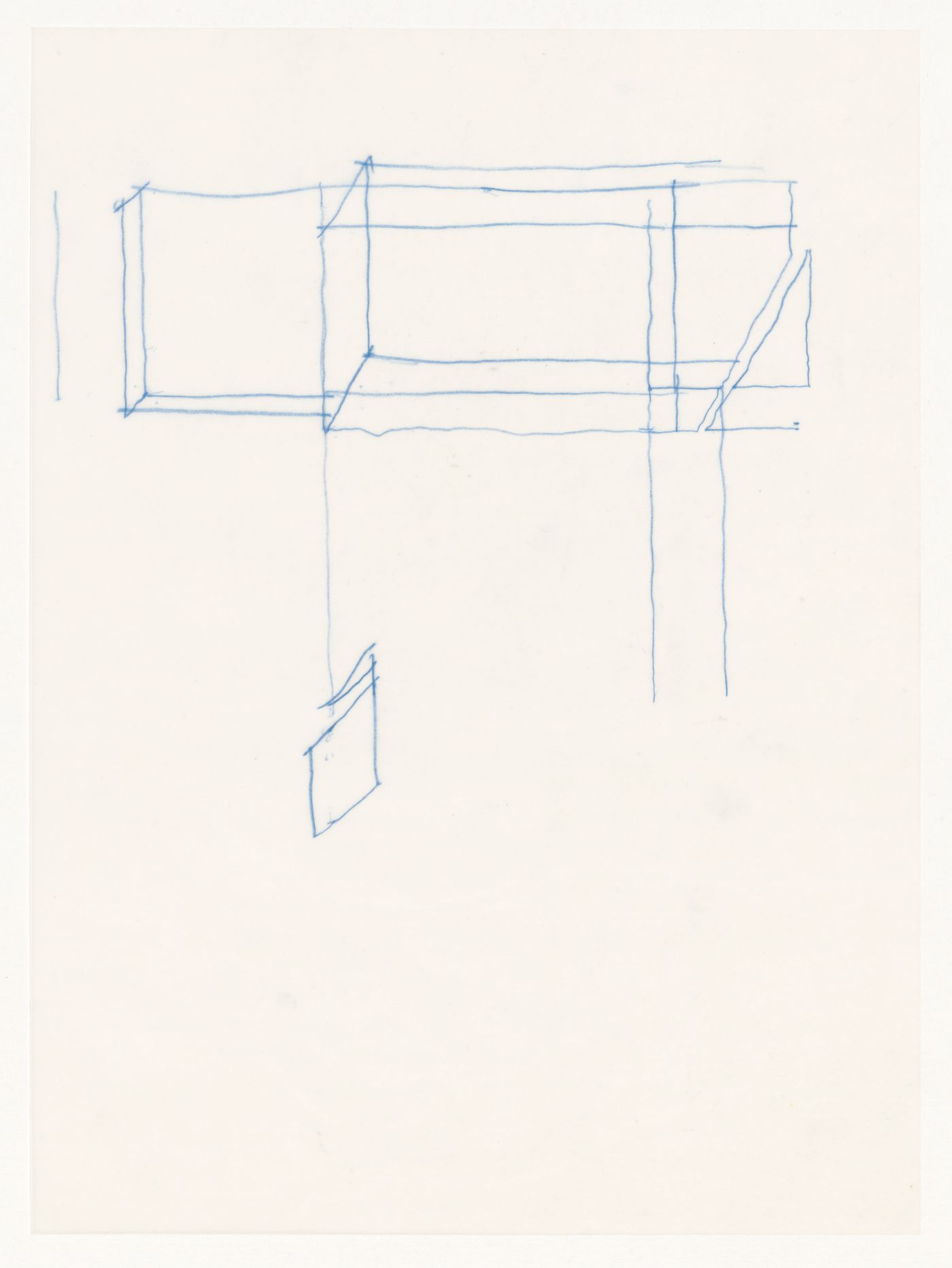 Sketches for House VI, Cornwall, Connecticut