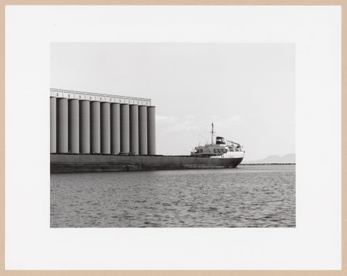 Grain elevators, Richardson Terminals Ltd., Thunder Bay, Ontario, from the series The Forms of Canadian Industrial Architecture