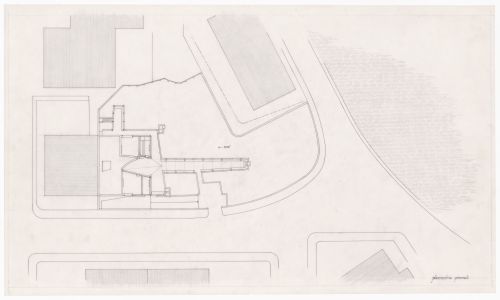 Site plan for Casa Miggiano, Otranto, Italy