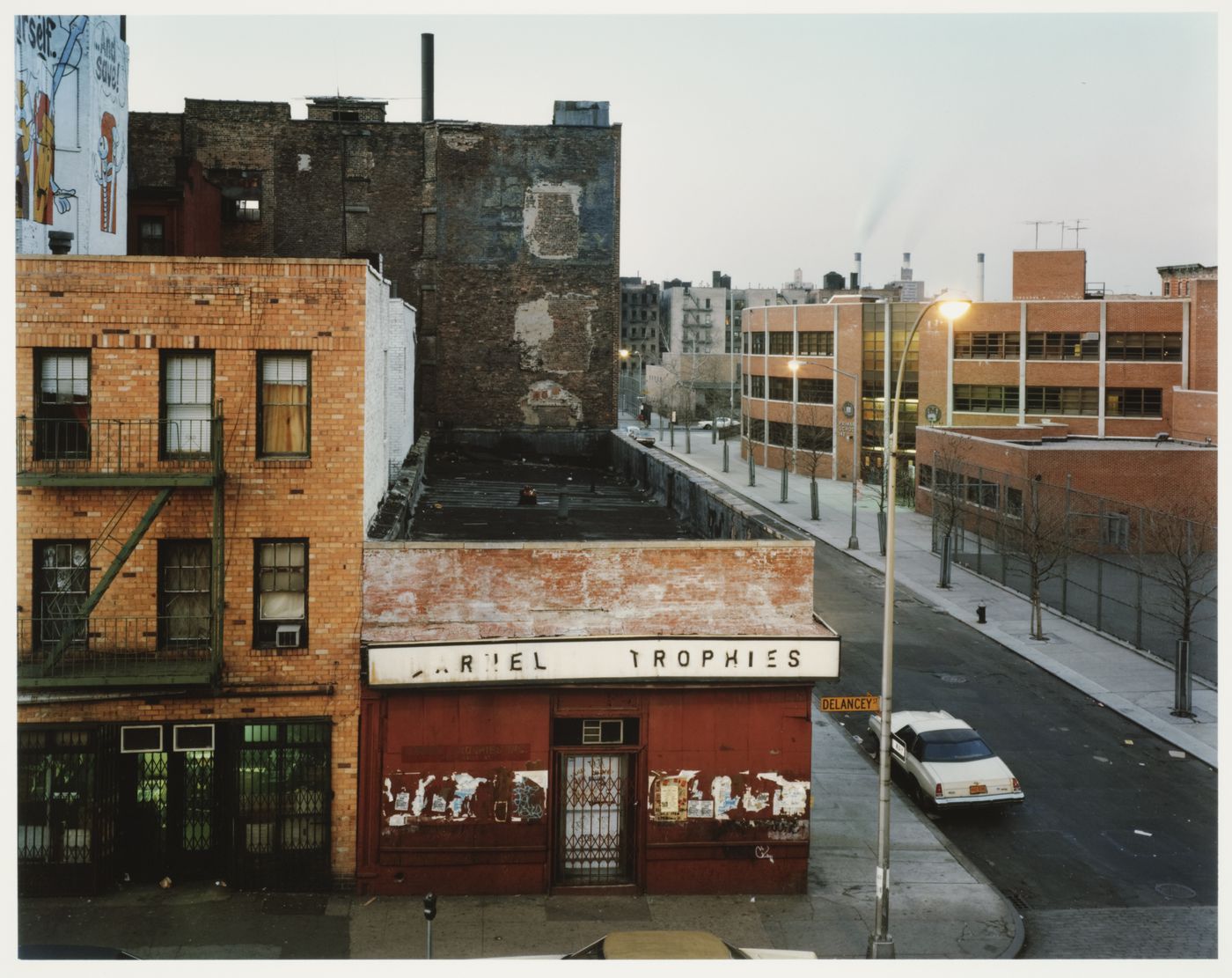 Attorney Street and Delancey, Primary School 142 down the street, New York City, New York