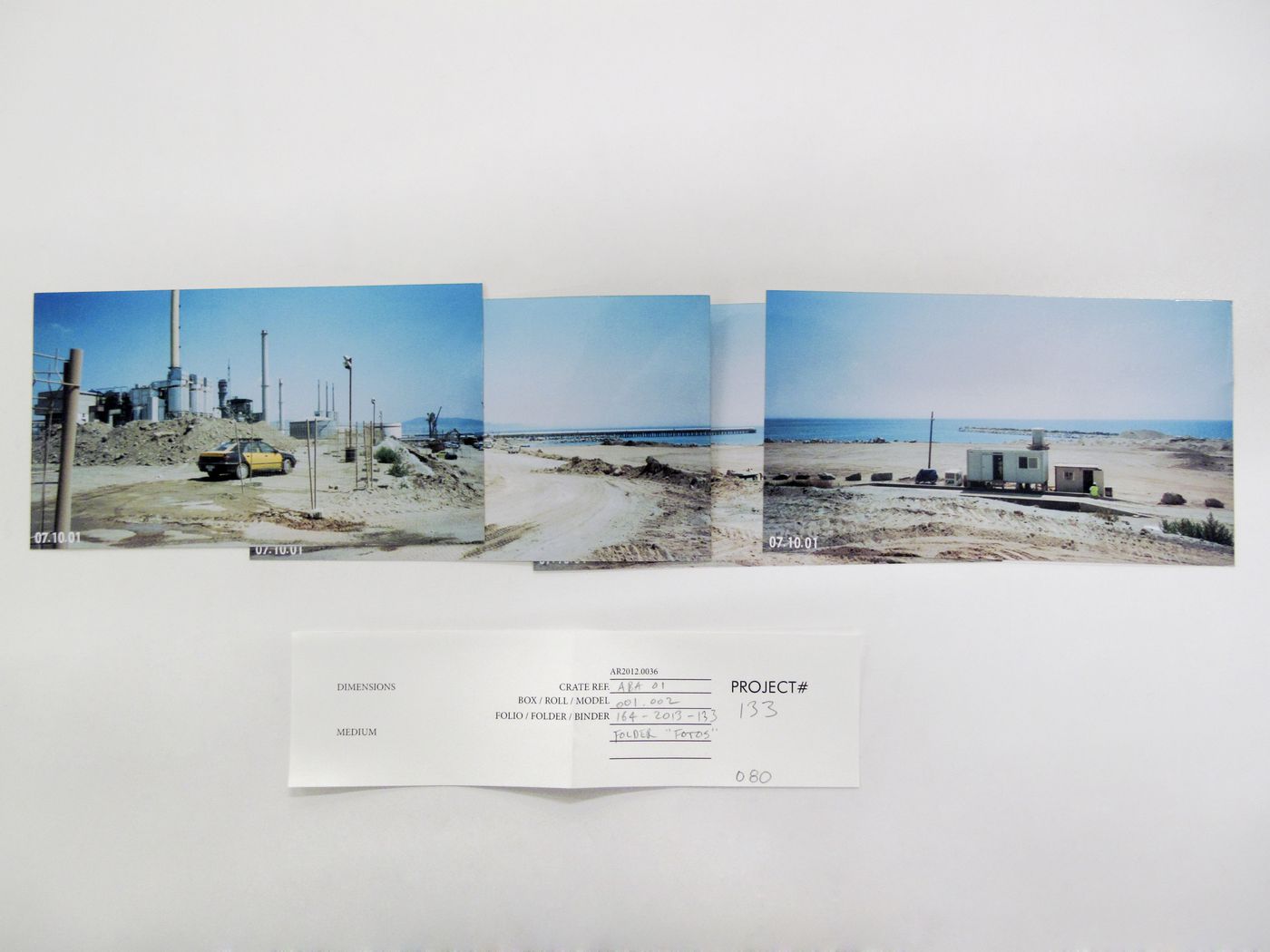 Photomontage of views of the site for the Parque litoral nord-est, Fòrum 2004, Barcelona, Spain